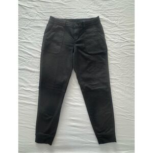 Mountain Hardwear Womens Black Twill Jogger Stretch Pants Size 8 OL8978‎